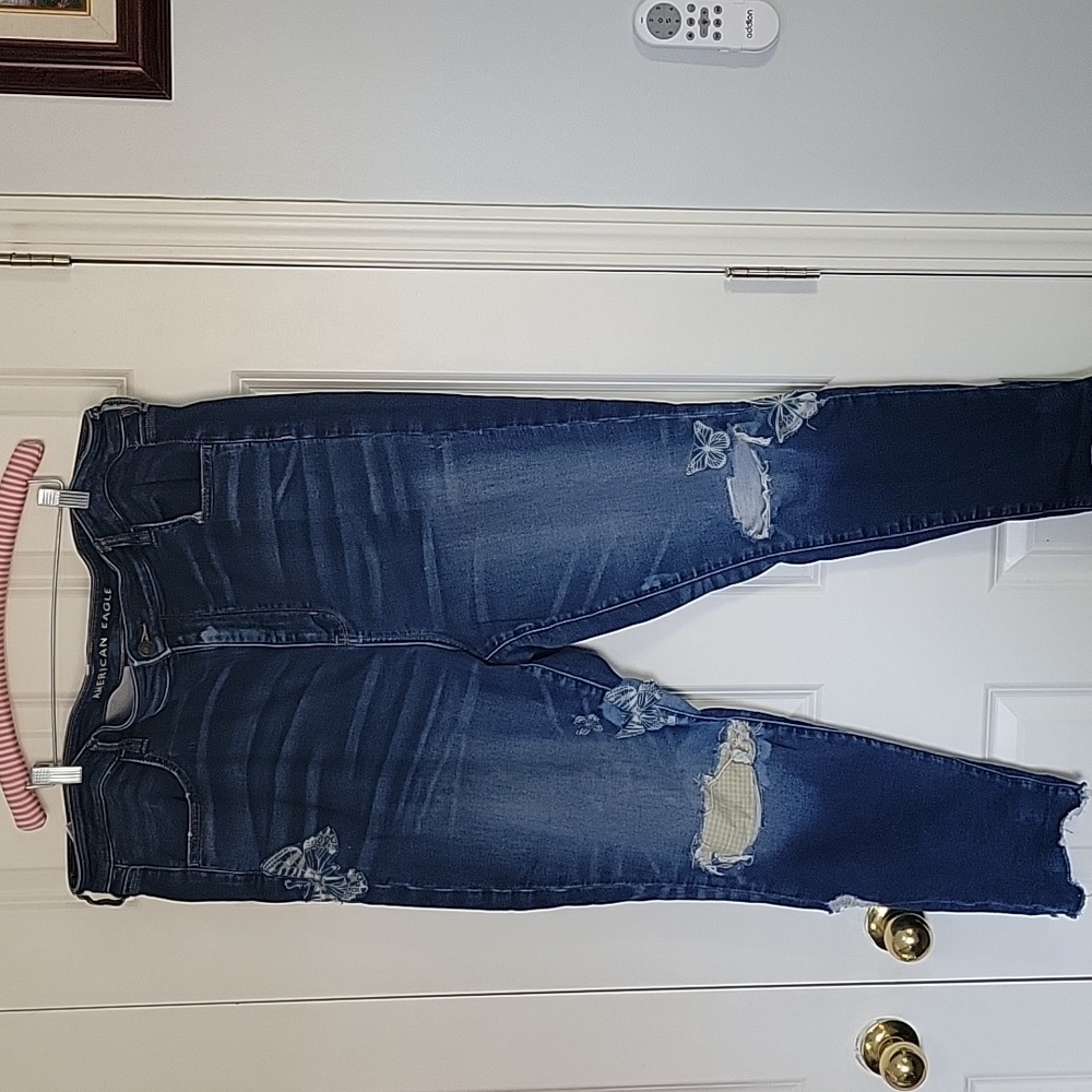 American Eagle Outfitters Women's Super Hi-Rise Jegging Size 22 Regular